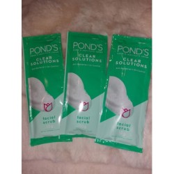 Ponds Facial Scrub, Anti Bacterial, w/ Herbal Clay 10g