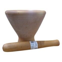 Mortar & Pestle / Tumbukan 15cm Set
