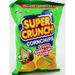 Super Crunch Corn Chips Sweet Corn Flavor 120g