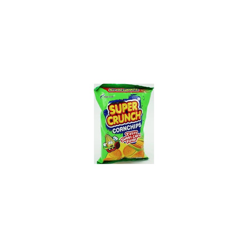 Super Crunch Corn Chips Sweet Corn Flavor 120g