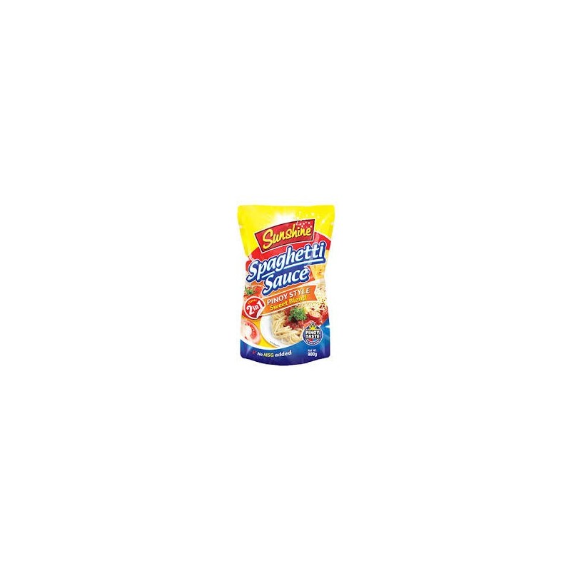 Sunshine Spaghetti Sauce Pinoy Sweet Blend Style 900gr
