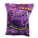 10x Oishi Pillows Ube Filled Crackers 38gr