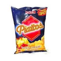 Piattos SPICY Cheese 85gr Jack & Jill