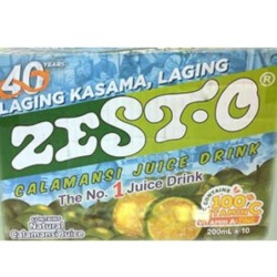 Zesto Calamansi Juice Drink 200ml
