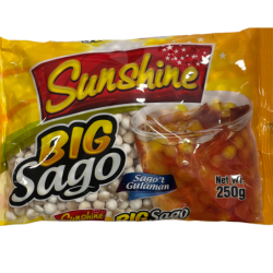 Sunshine Tapioca Big Pearl Sago White 250g