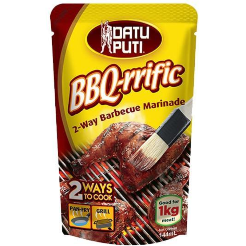 BBQ-rrific Barbecue Marinade 144 ml Datu Puti