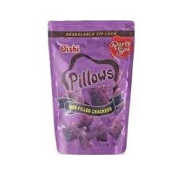 Oishi Pillows Ube Filled Crackers 150gr