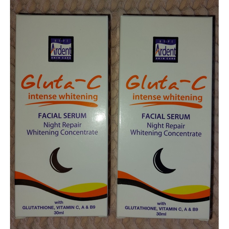 Gluta C Whitening Night Cream Facial SERUM 30ml with Glutathione