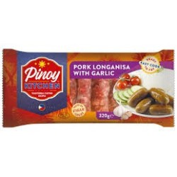 Pork Longganisa with garlic 350gr Pinoy Kitchen