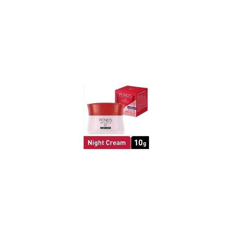 Ponds Night Cream, Age Miracle, 3x youthful glow 10gr