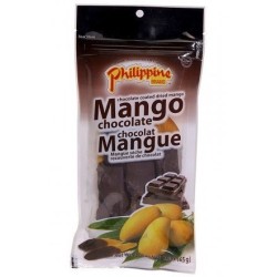 Dried Mango Chocolate Coated 100gr Philippine Brand