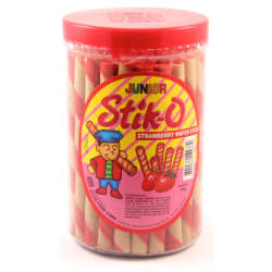 Stik-O Strawberry Wafer Stick 380 gr