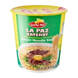 Instant Mini La Paz Batchoy Cup Noodles Soup 40g - Lucky me