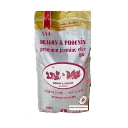 AAA Jasmine rice 18kg Dragon & Phoenix (Send per post)