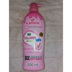 A Bonne Milk whitening Lotion + Collagen 500ml