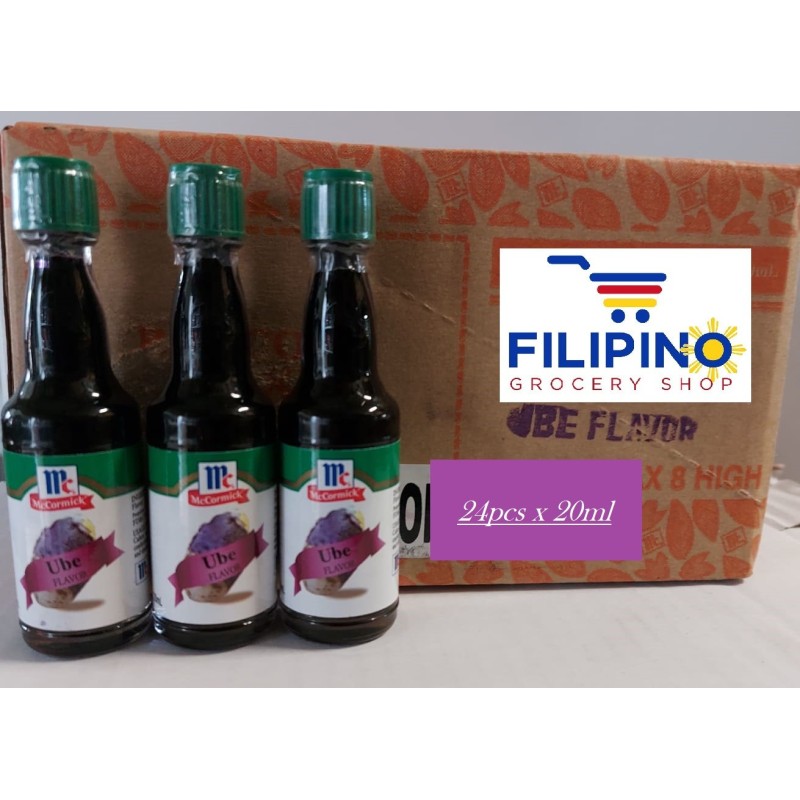 1Box Ube Flavor Extract 20ml x 24pcs - Mc Cormick