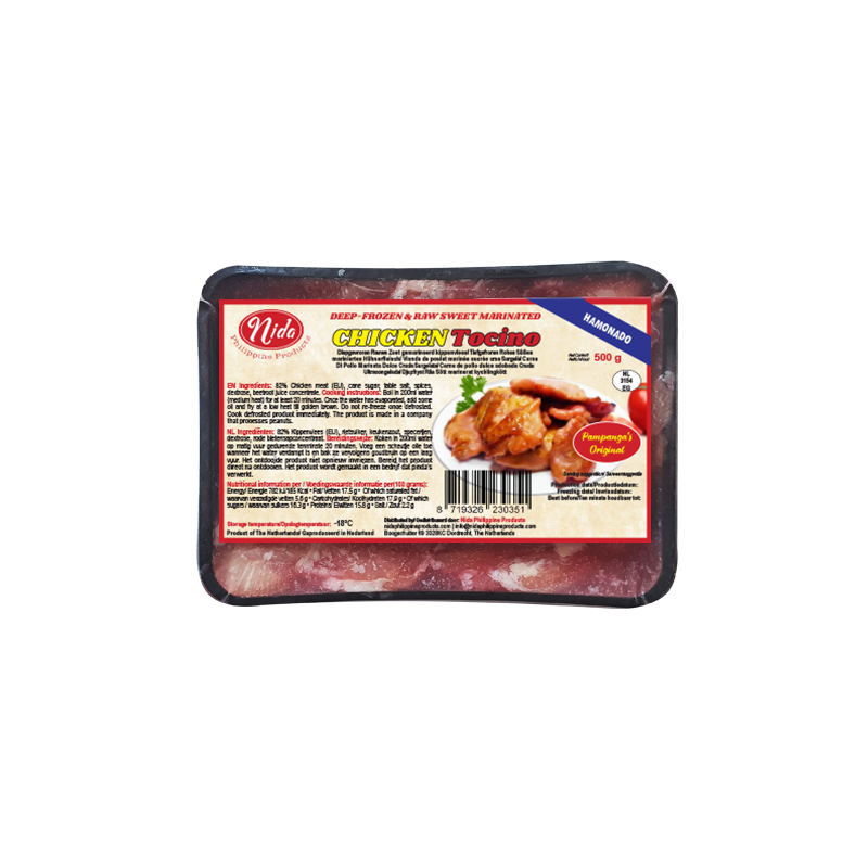 Chicken Tocino Pampanga's Original 500gr - Nida Brand