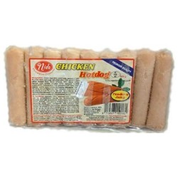 Tender Juicy Chicken Hotdogs 500gr - Nida Brand