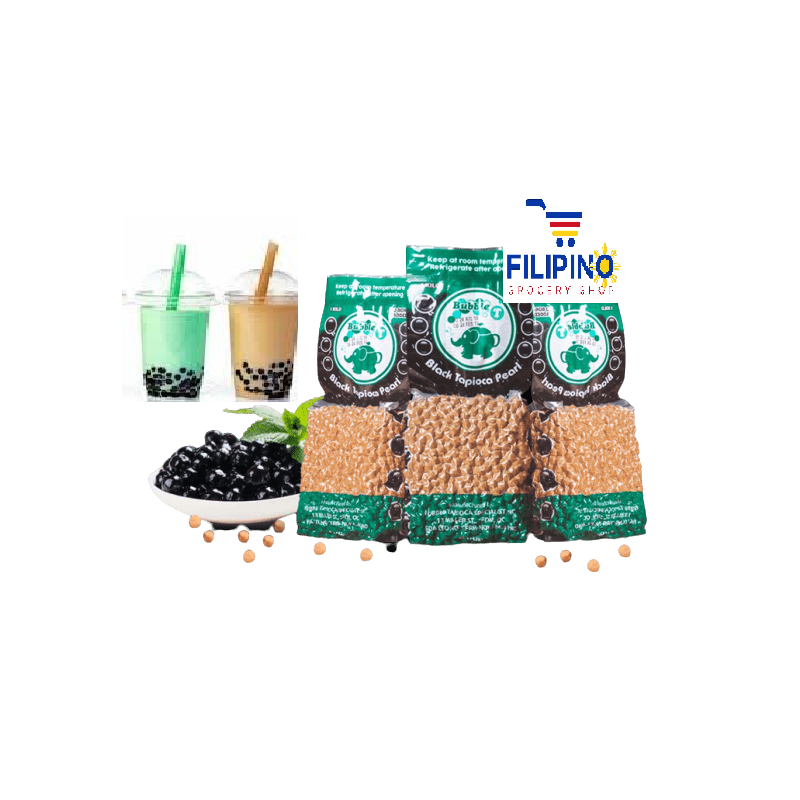 Black Sago / Black Tapioca Pearl for Milk tea 1kg - Bubble