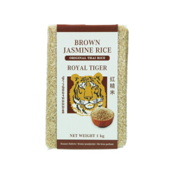 Brown Jasmine rice 1kg - Royal Tiger
