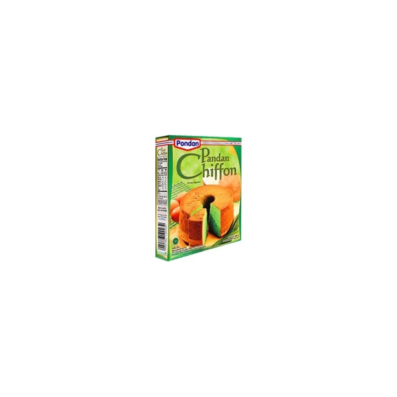 Pandan Chiffon Cake Mix 400gr. - Pondan