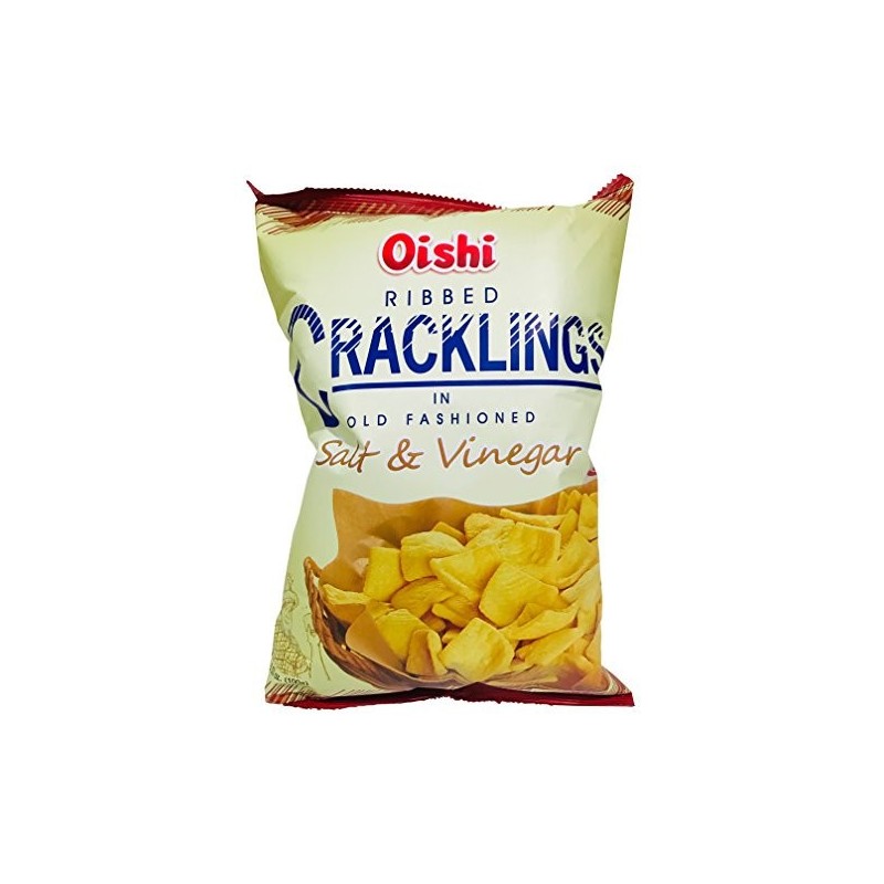 Cracklings Salt & Vinegar 90gr - Oishi