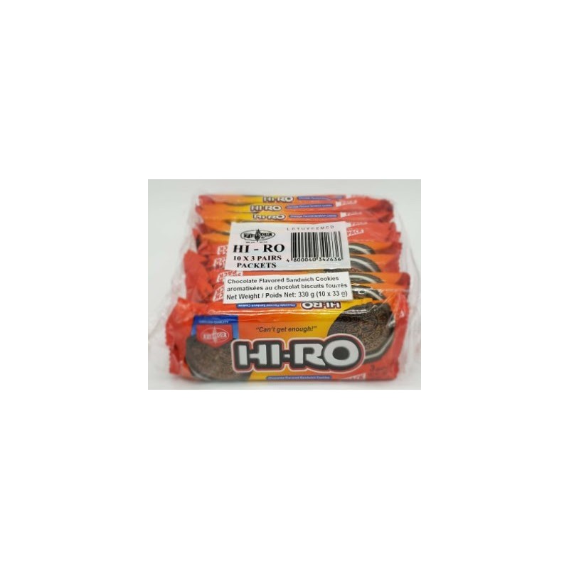 Choco Sandwich Cookies 330gr- Hi Ro Fibisco