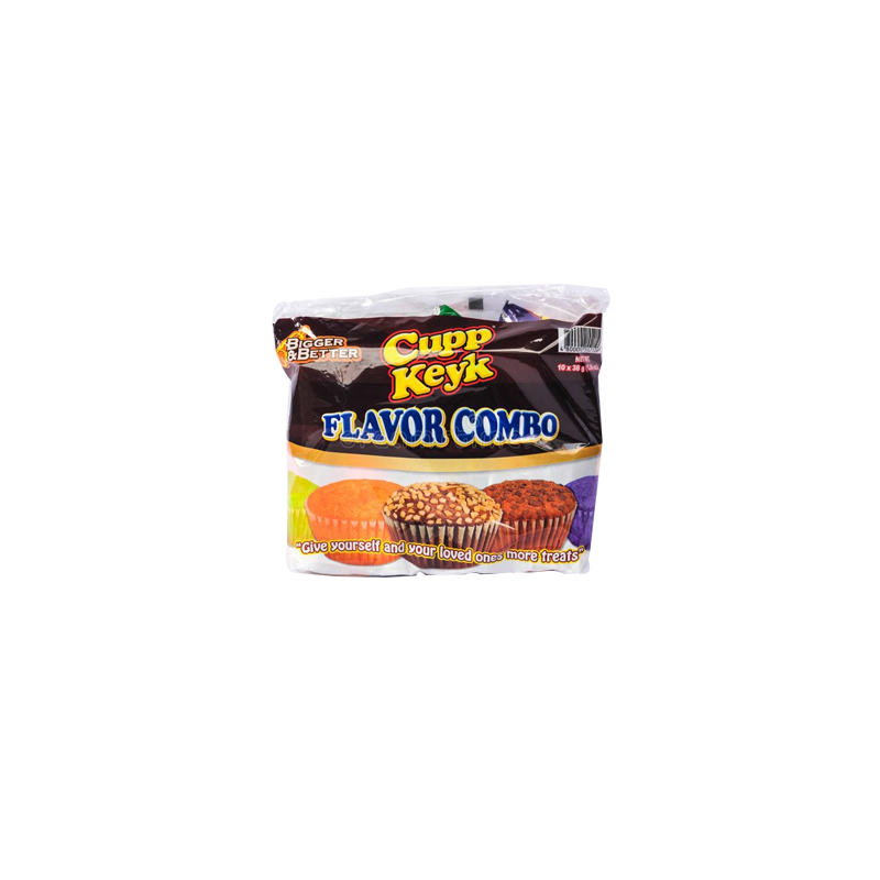 Cupp Keyk Flavor Combo Cup Cakes 10x35gr.