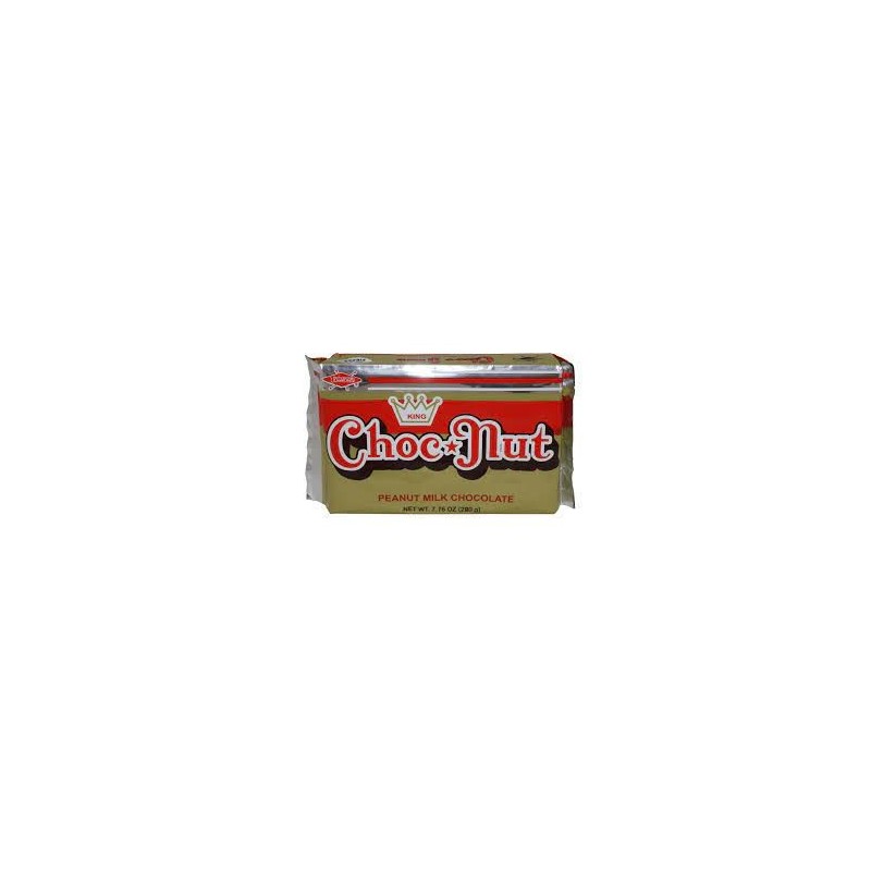Choc Nut Peanut Milk Chocolate 200gr. King