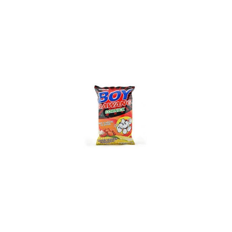 Boy Bawang Hot Spicy Garlic Cornick 100gr