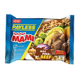 Instant Mami Beef Noodles...