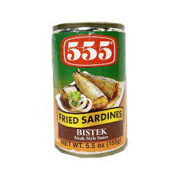 555 Fried Sardines Bistek...